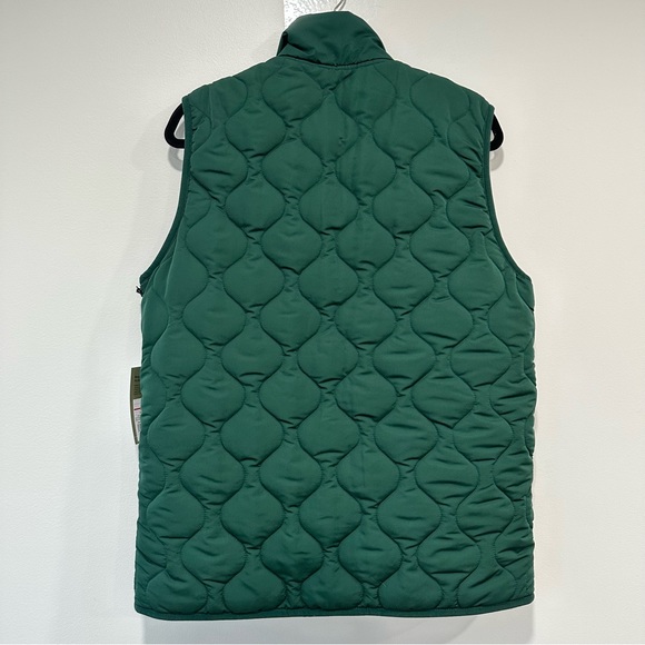 Men's Puffer Jungle Gym Vest - Goodfellow & Co Dark Moss Green M New With Tags 1 - Picture 4 of 6
